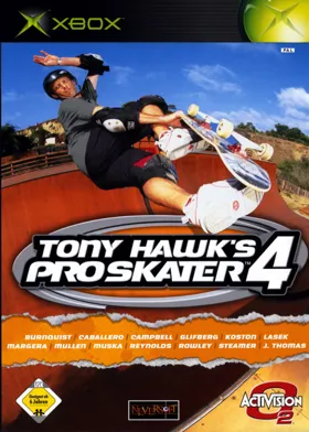 Tony Hawks Pro Skater 4 (USA) box cover front